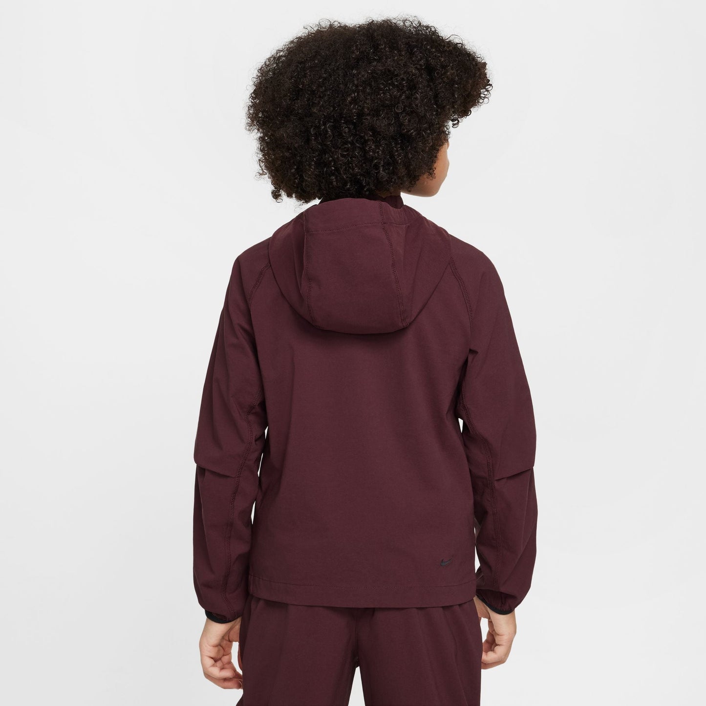 Nike Jungen Tech Fleece Hoodie - Burgundy Crush/Schwarz