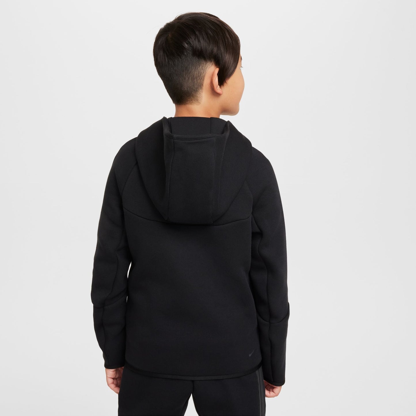 Nike Tech Fleece Hoodie für ältere Kinder - Schwarz