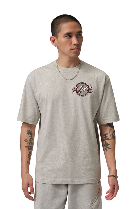 Air Jordan Mens Flight Tee - Grey Heather
