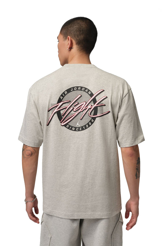Air Jordan Mens Flight Tee - Grey Heather