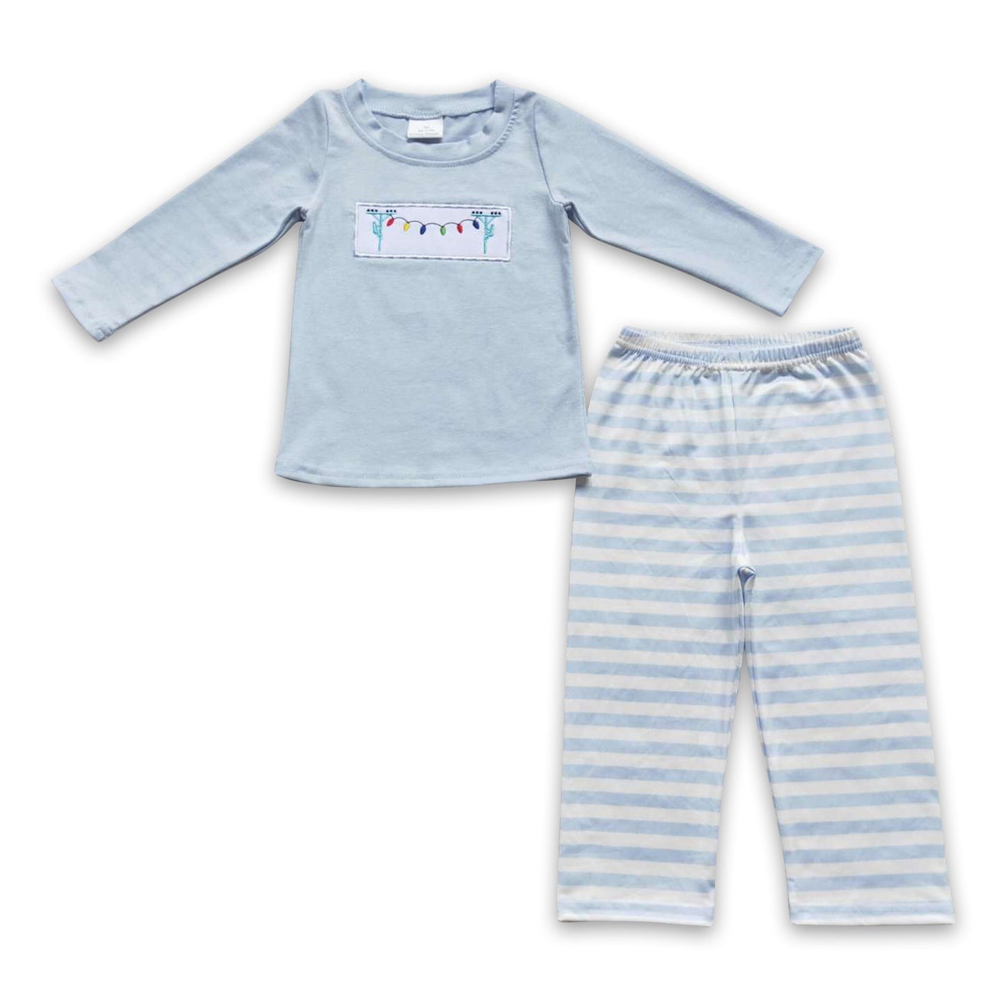 Weihnachtsbeleuchtung-Leitungsmonteur-Kinder-Jungen-Outfits