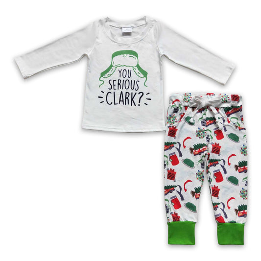 Grüner Hut Weihnachtsbaum LKW Kinder Jungen Outfits