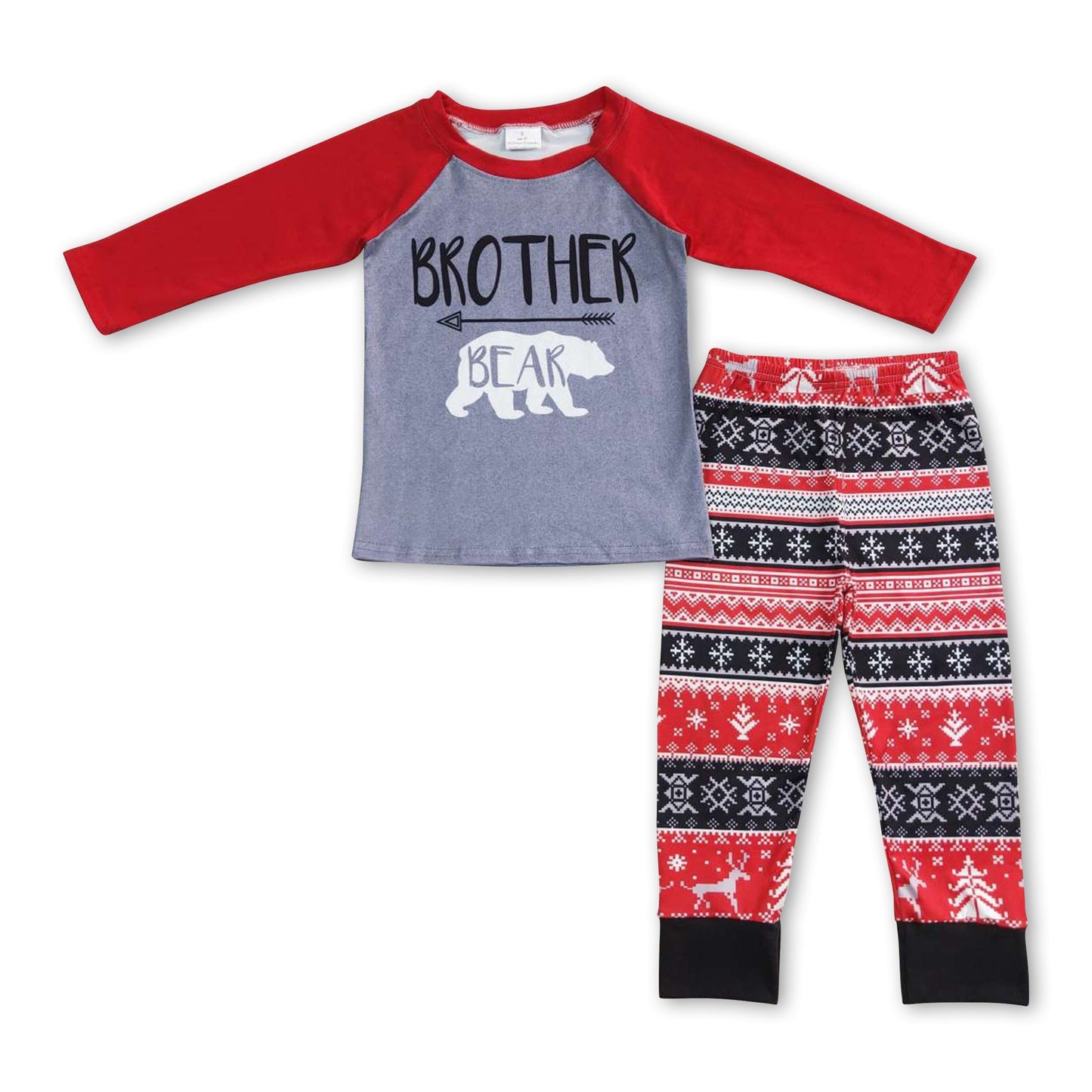 Bruder Bär Top Hirsch Weihnachtsbaum Hose Junge Kleidung