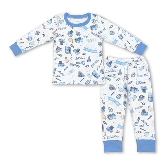 Geburtstagsgeschenk Kuchen Kinder Jungen Schlafanzug