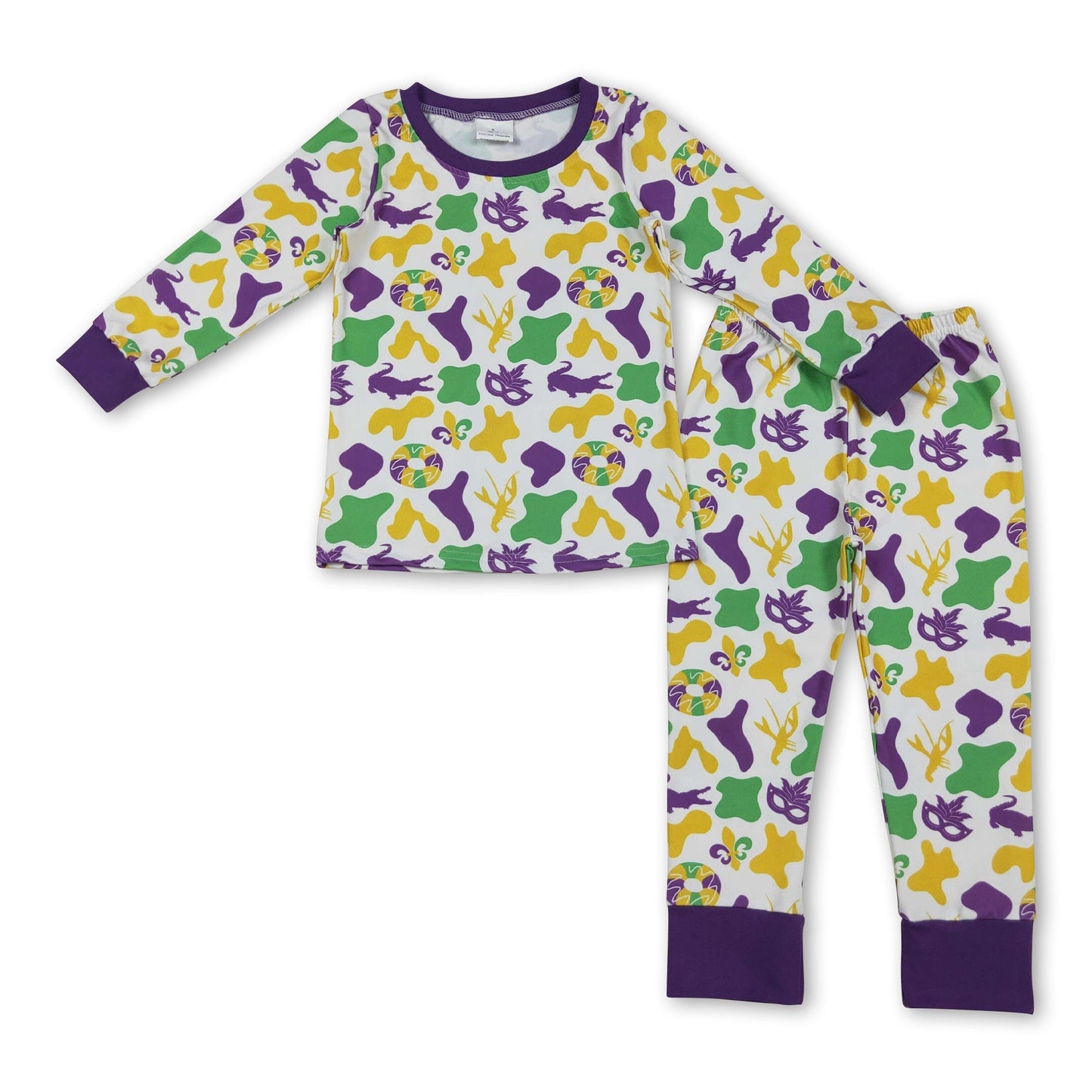 Krokodil Langusten Camo Baby Kinder Karneval Pyjamas