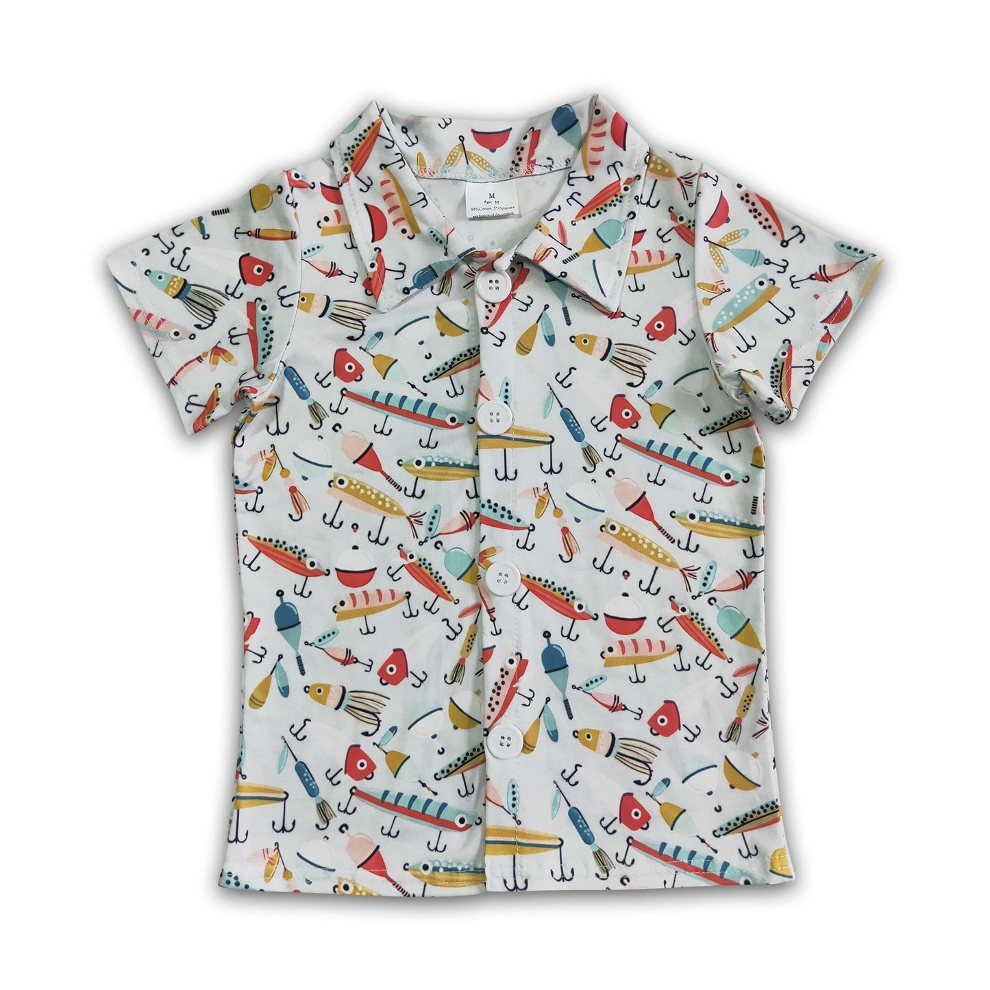 Poloshirt für Babyjungen mit Angel-Print aus einer Boutique