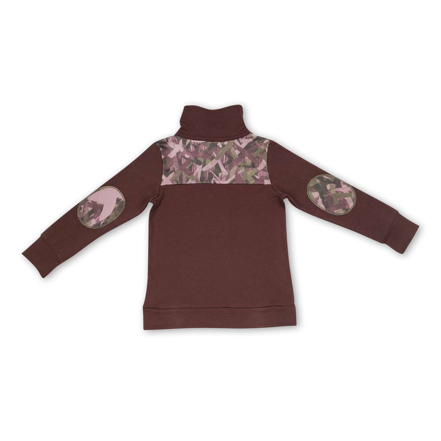 Olivbrauner Enten-Jungen-Jagdpullover