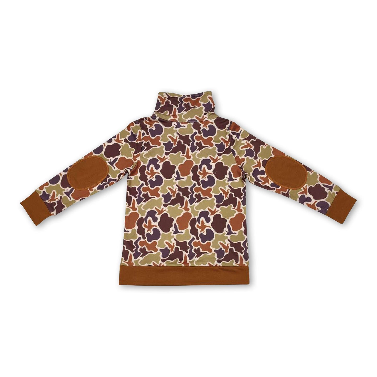 Langarm Camo Enten Kinder Jungen Jagdpullover