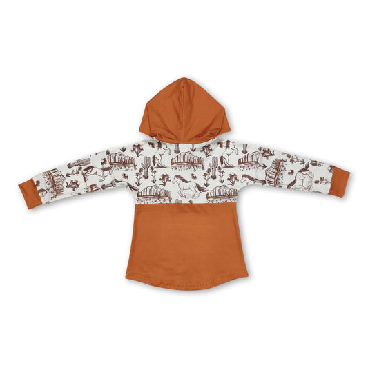 Pferdekaktus Western Kinder Jungen Kapuzenpullover