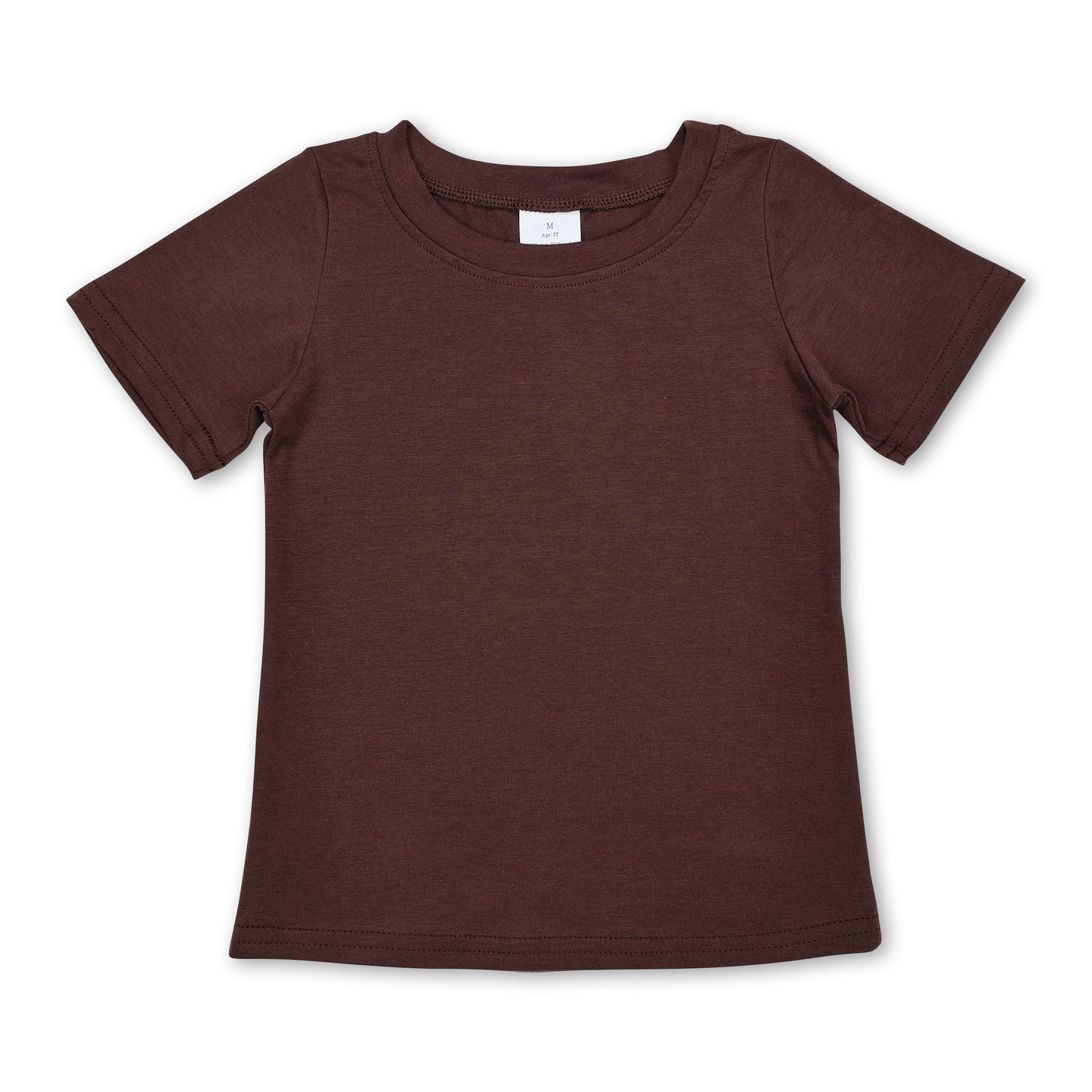 Kurzarm-Shirt für Jungen, braun, Camo-Ente