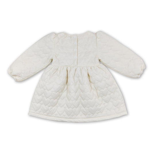 Herzdruck dicke Winterjacke für Mädchen