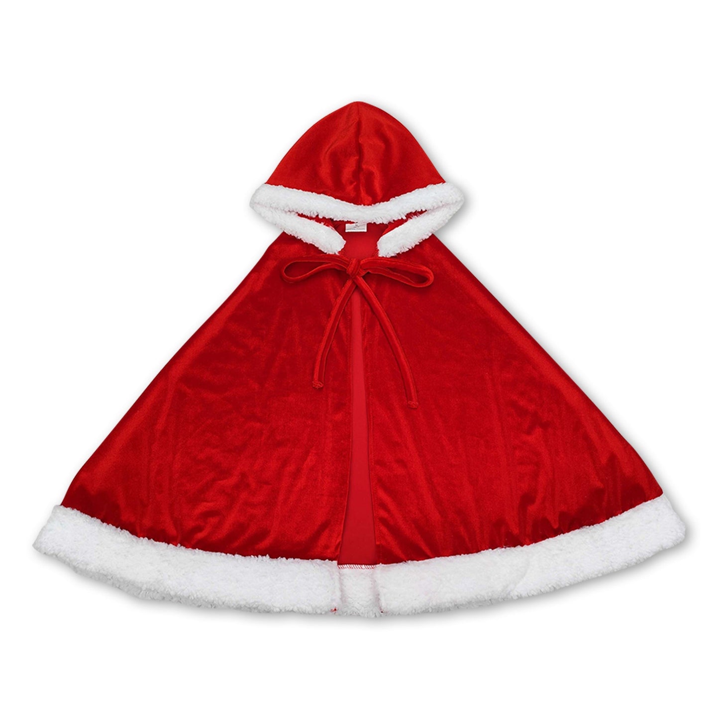 Roter Baby-Mädchen-Weihnachtsumhang