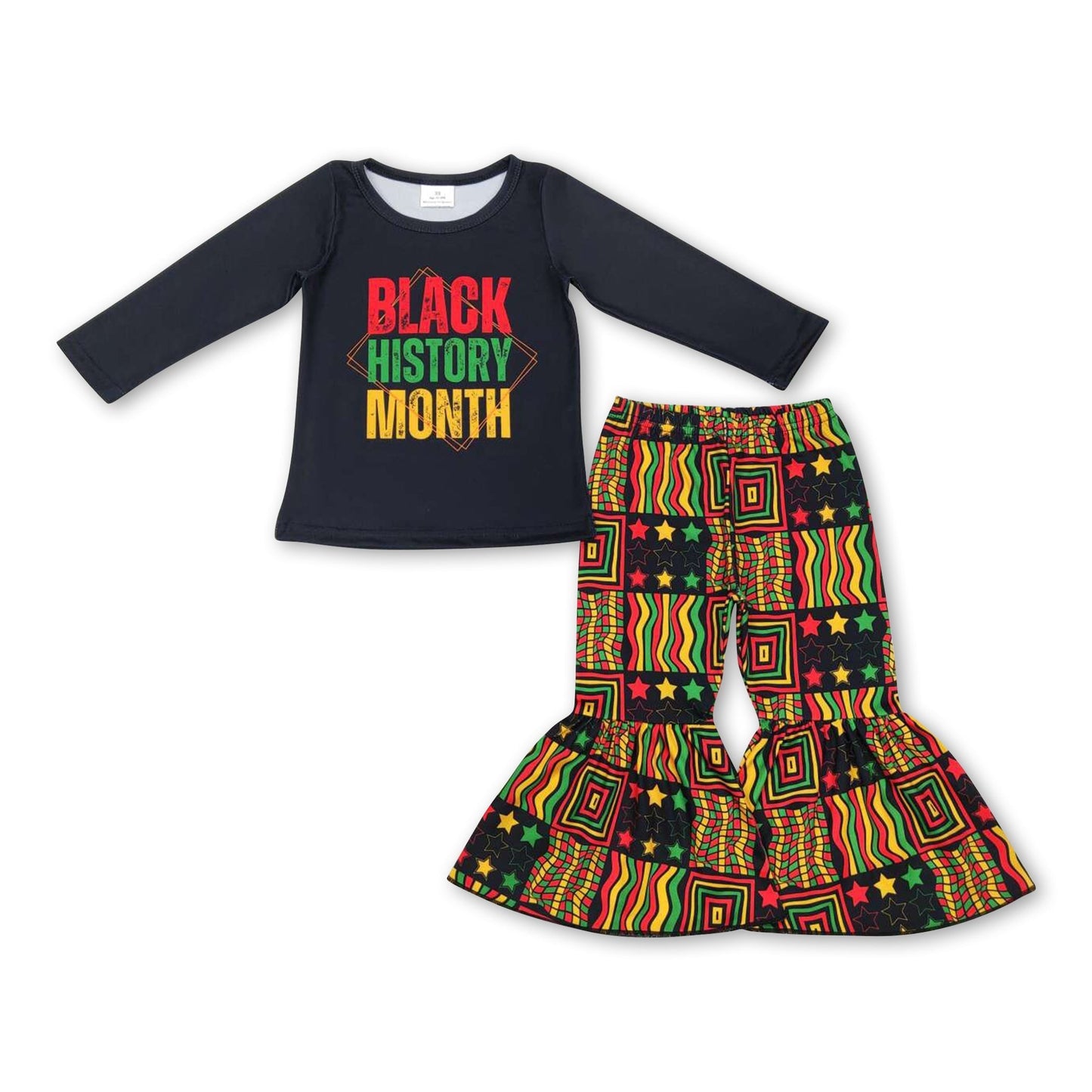 Black History Month Schlaghosen Mädchenkleidung