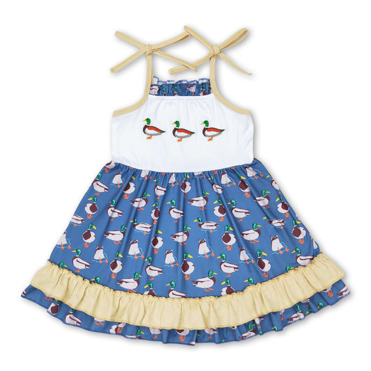 Trägerenten Rüschen Baby Mädchen Sommerkleid