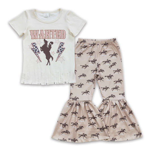 Gesucht: Cowgirl-Rodeo-Fransenhemd-Hose-Mädchen-Outfits