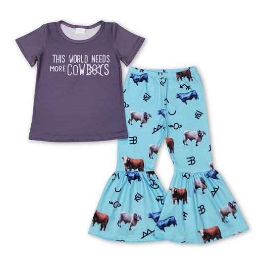 Die Welt braucht mehr Cowboys, Kinder, Mädchen-Outfits