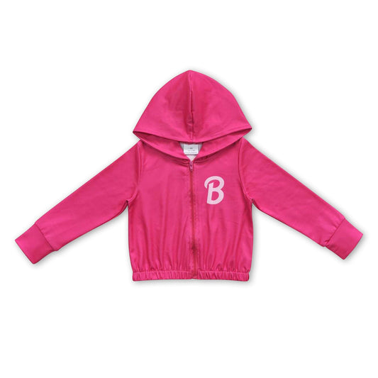 Hotpinke B-Kapuzenjacke für Party-Mädchen