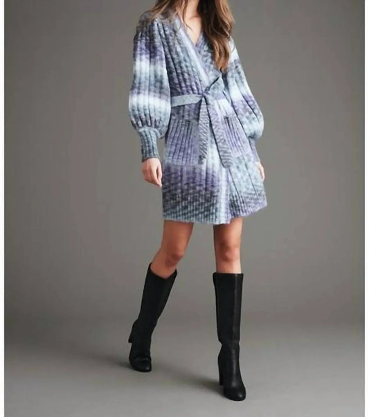 IVANNA LONG RIBBED CARDIGAN