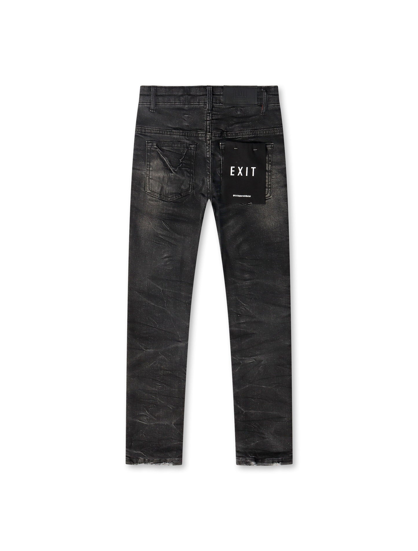 Exit Apparel Essential Kinder-Jeans – Schwarz