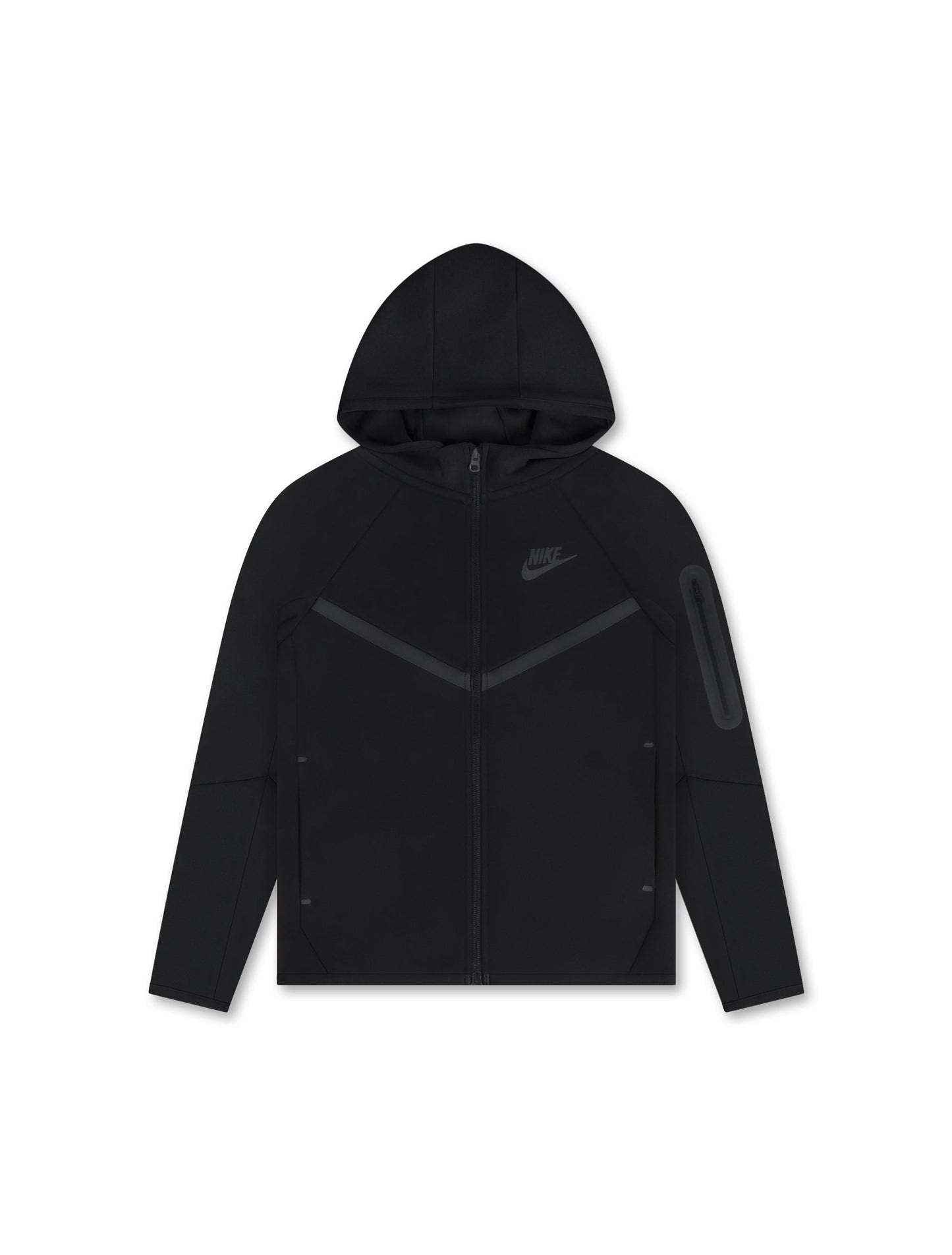 Nike Tech Fleece Hoodie für ältere Kinder - Schwarz