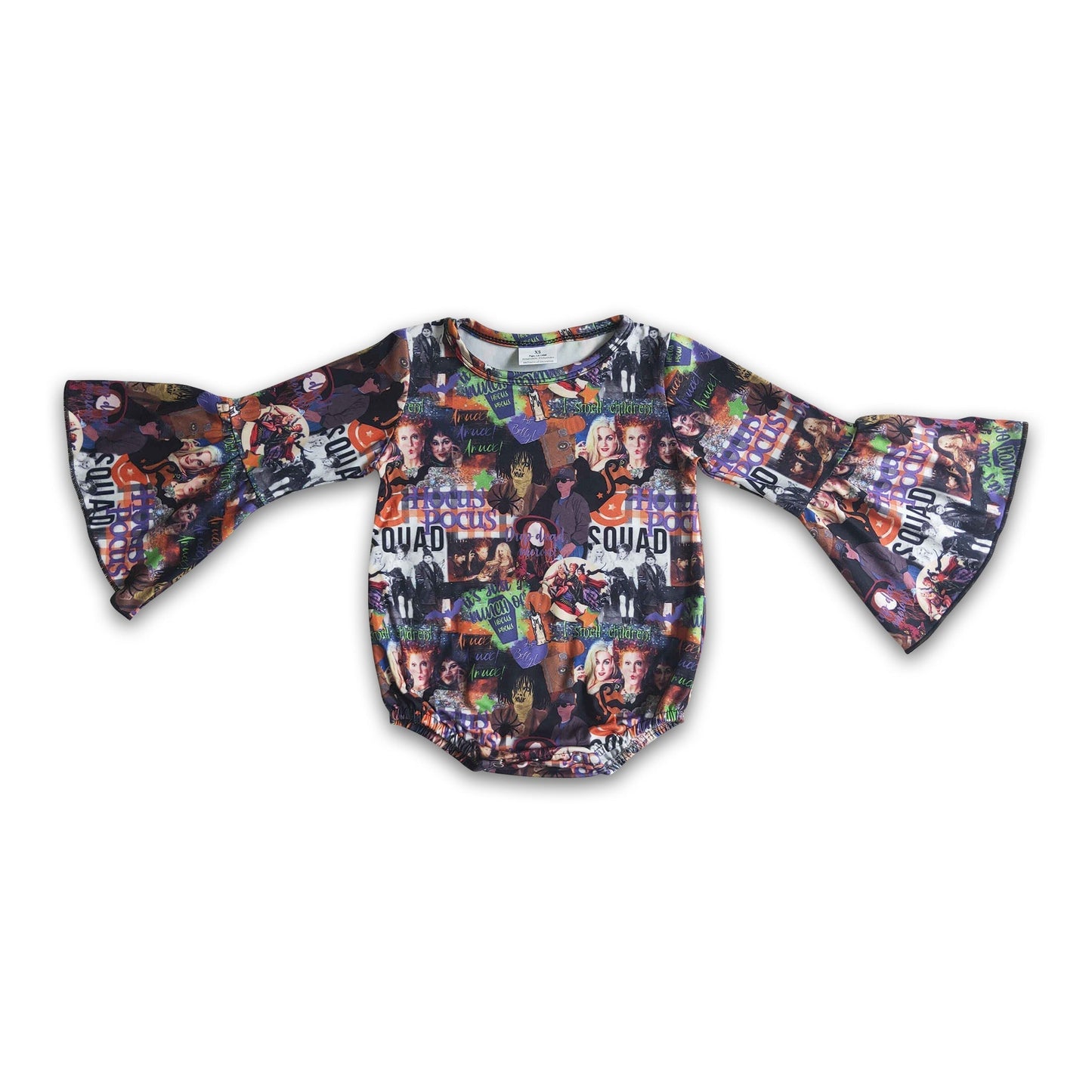 Langarm Hexen Baby Kinder Halloween Strampler