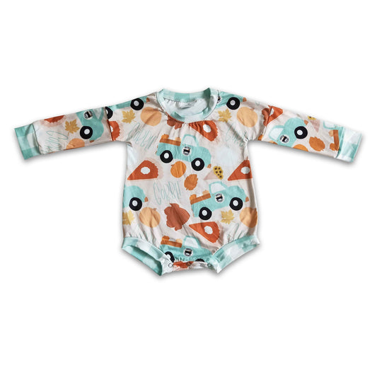 Gobble Kürbis Truthahn Baby Mädchen Thanksgiving Strampler