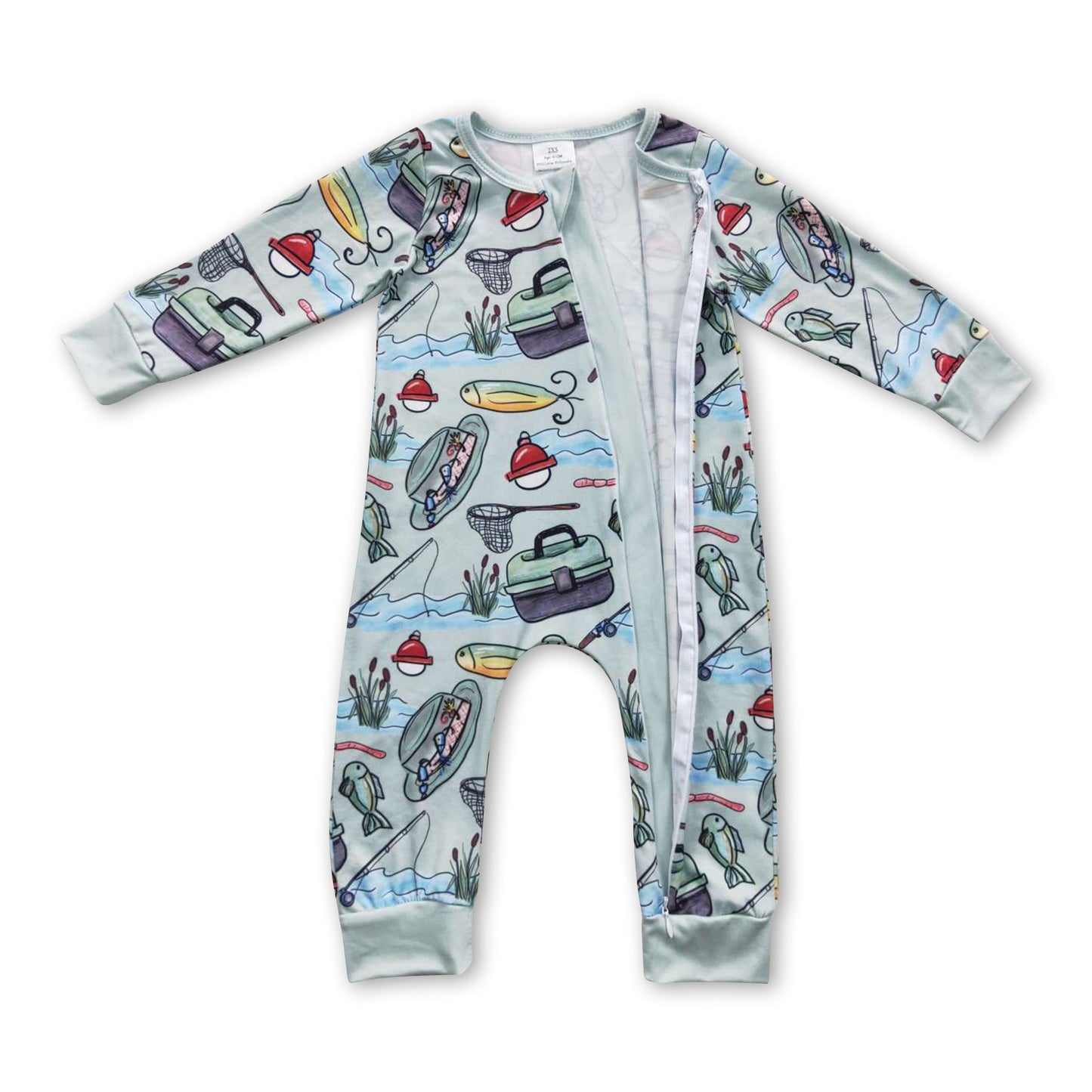 Papa's Angel Kamerad Reißverschluss Baby Strampler