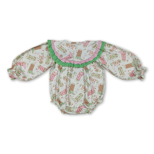 Glückliche St.-Patricks-Westen-Strampler für Babys