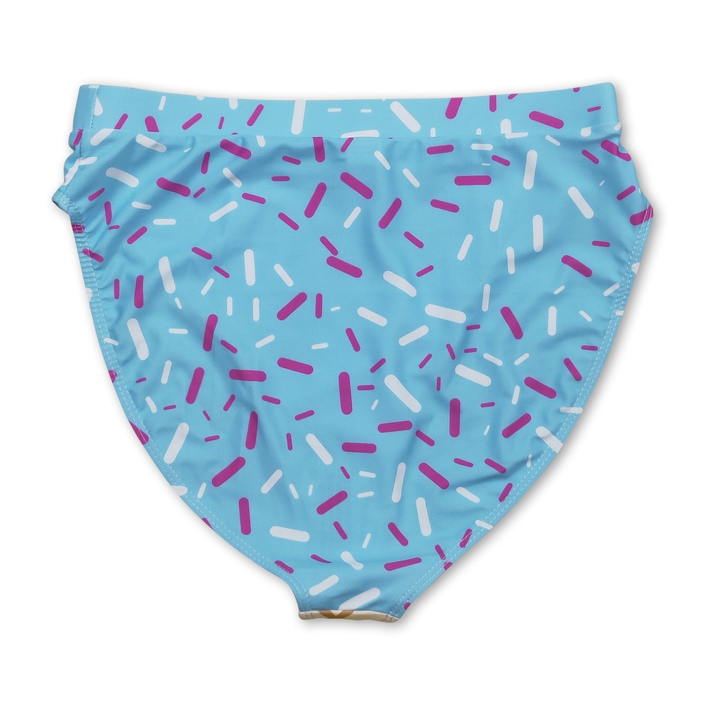 Hellblaue Eiscreme Badehose für Damen