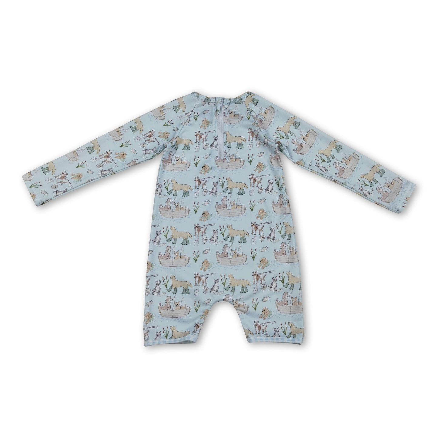 Langärmeliger Hundefisch Baby Junge Sommerbadeanzug