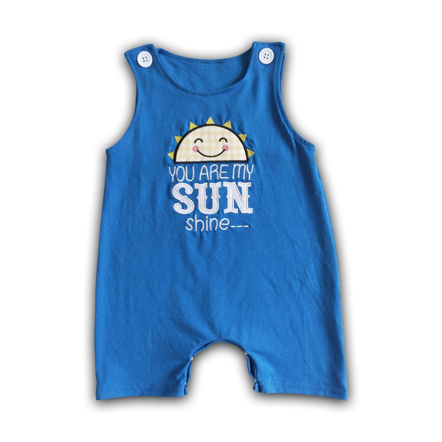 Du bist mein Sonnenschein bestickter Strampler für Babyjungen