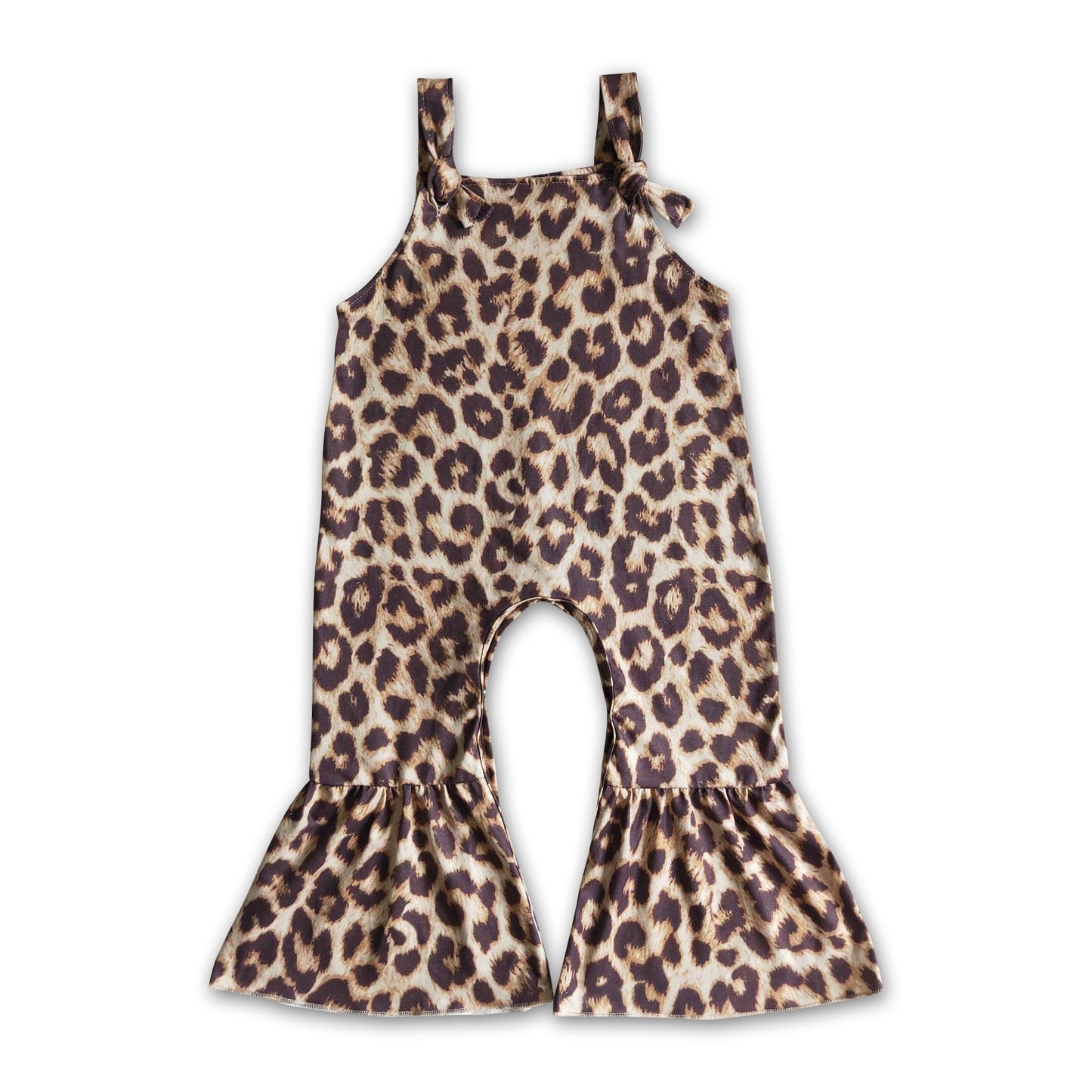 Leopardhose Baby-Mädchen Herbst Jumpsuit