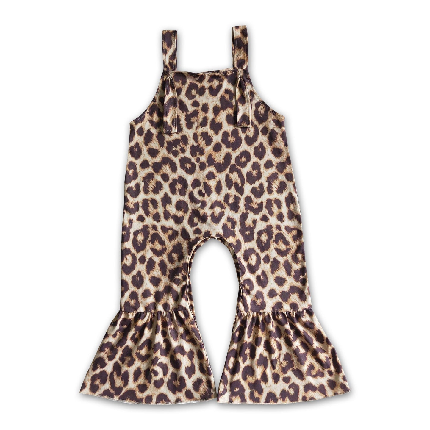 Leopardhose Baby-Mädchen Herbst Jumpsuit