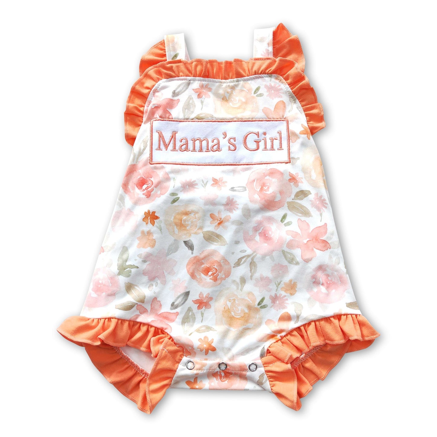 Mama's Girl floral Strampler für Baby Mädchen zum Muttertag