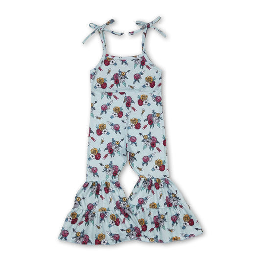 Süßer Pfeil-Blumen-Overall für Kinder und Mädchen