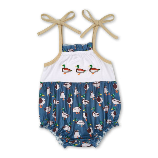 Träger Rüschen Strampler für Baby Mädchen Sommer