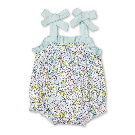 Träger geblümt Baby-Mädchen Frühling Sommer Strampler