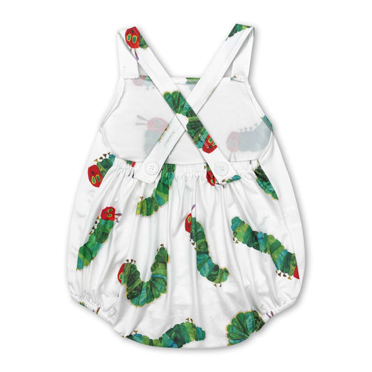 Strampler mit Trägern Raupe Baby Junge Sommer