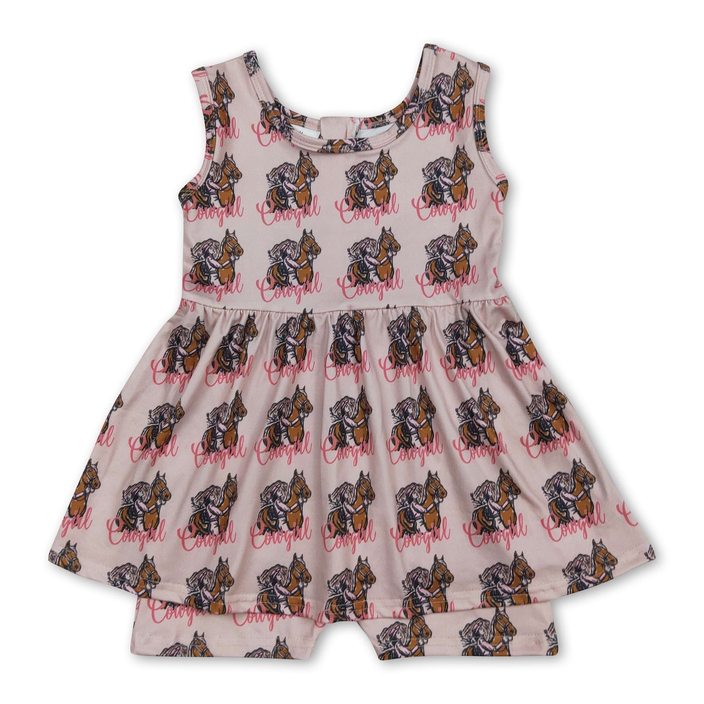 Cowgirl Rodeo Mädchen Sommer Western Overall