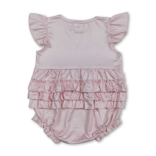 Ich bin im wahrsten Sinne des Wortes nur ein Mädchen, Rüschen-Make-up-Baby-Strampler