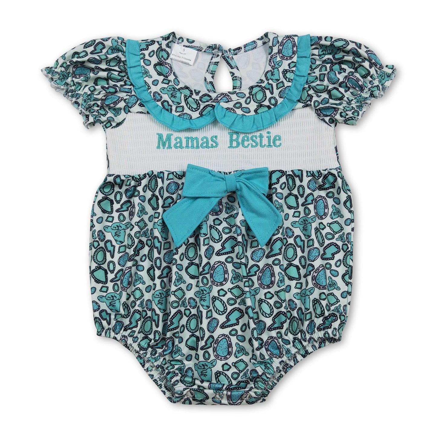 Kurzarm Western Mamas Beste Baby Strampler für Mädchen
