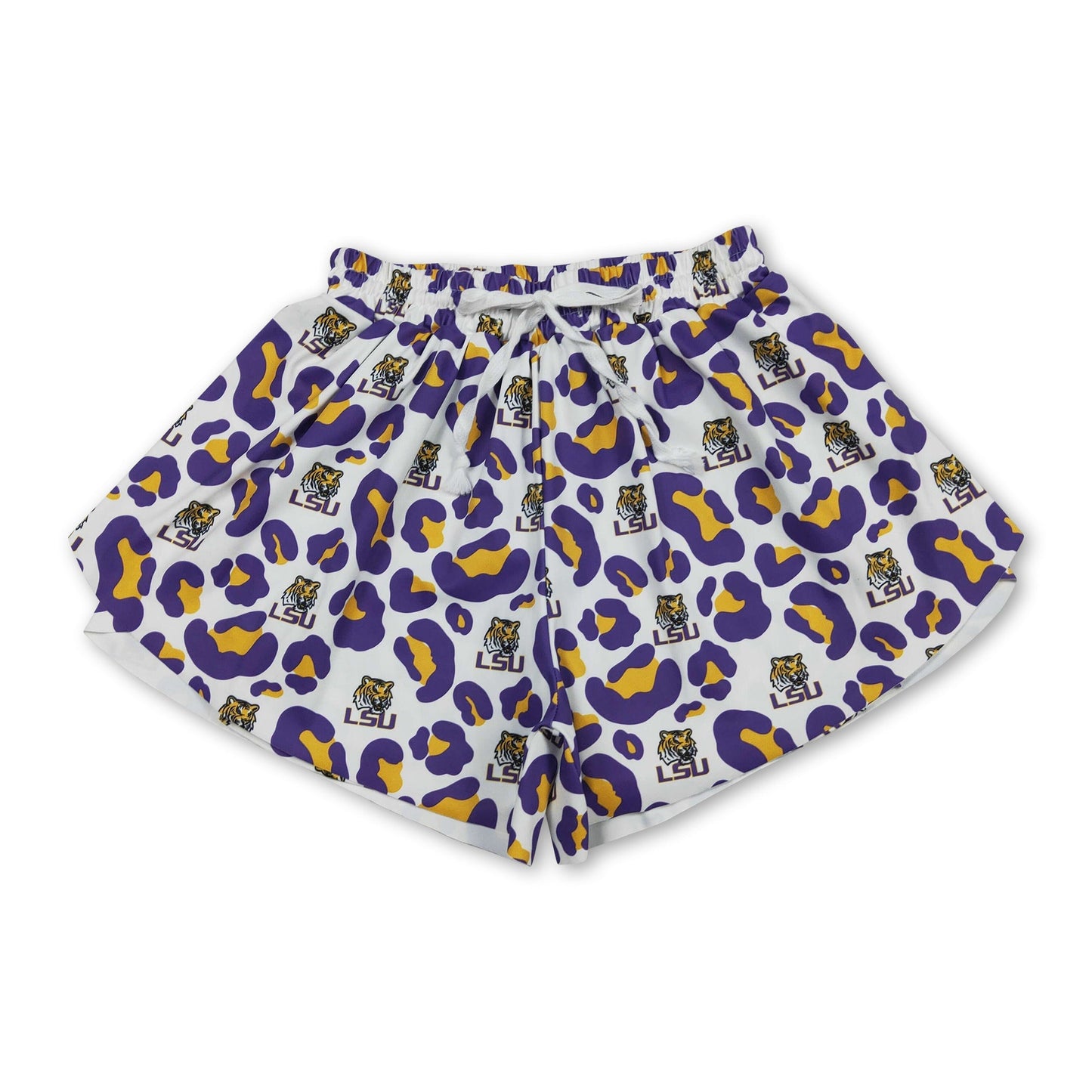 Leopard Tiger Team Active Shorts für erwachsene Frauen