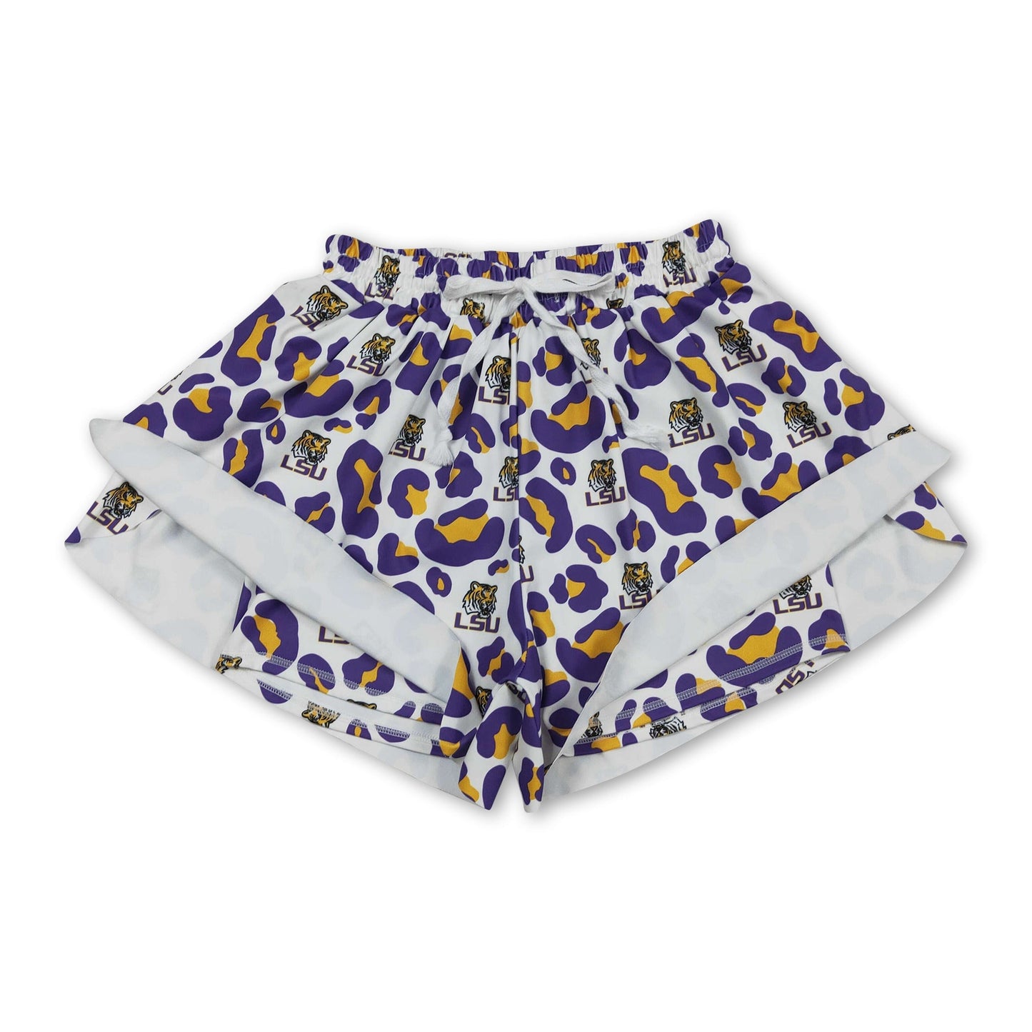 Leopard Tiger Team Active Shorts für erwachsene Frauen