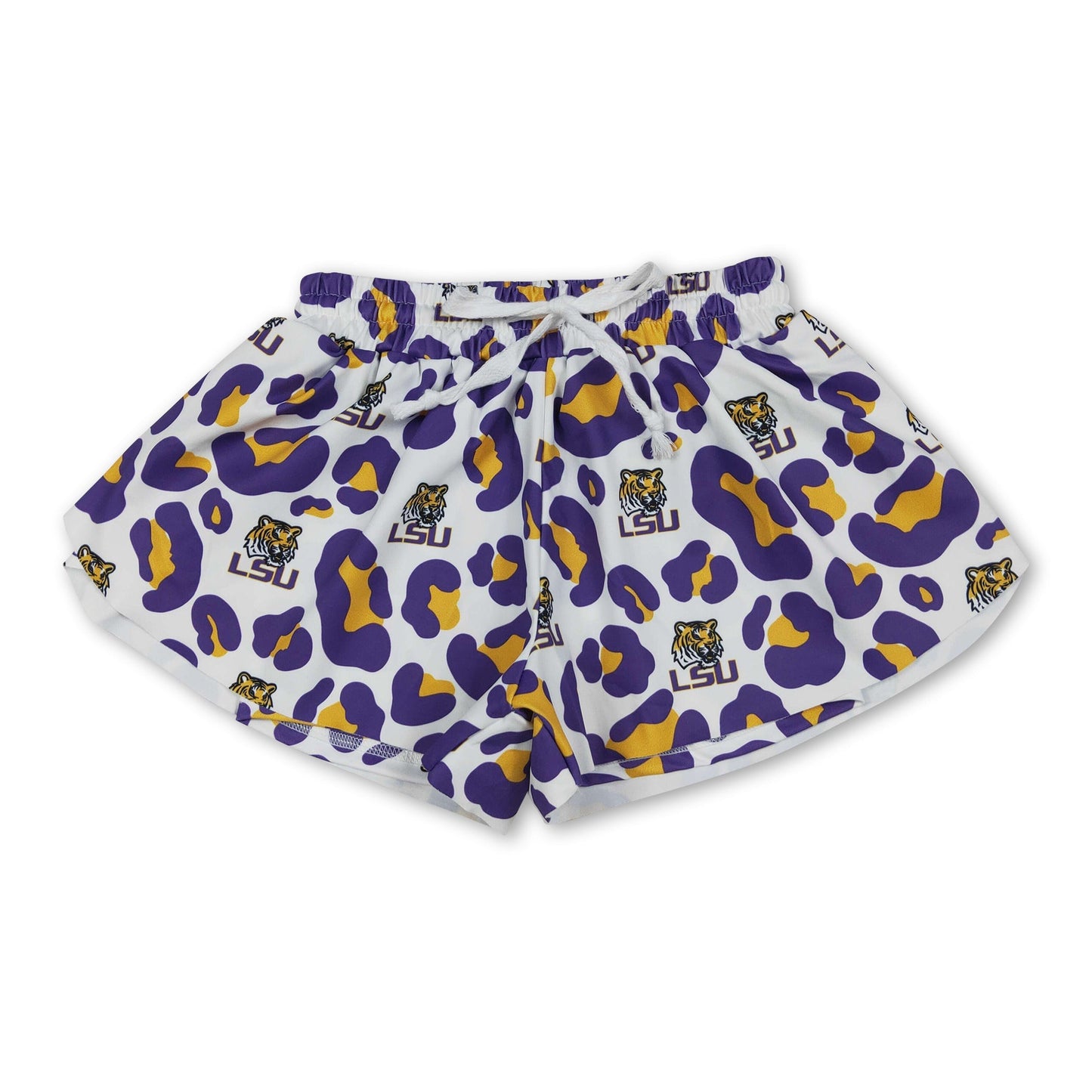 Leopard Tiger Kinder Mädchen Team Active Sommer Yoga Shorts