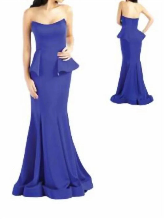 Strapless Gown