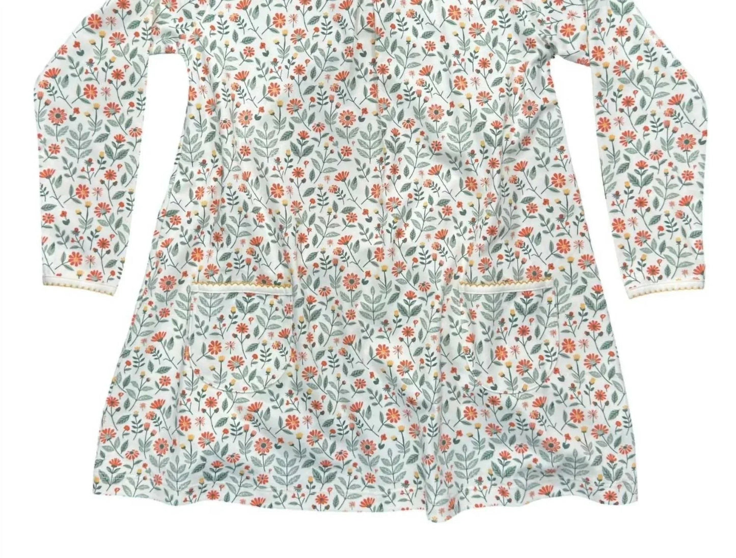 Girl's Long Sleeve Pocket Twirl Dress