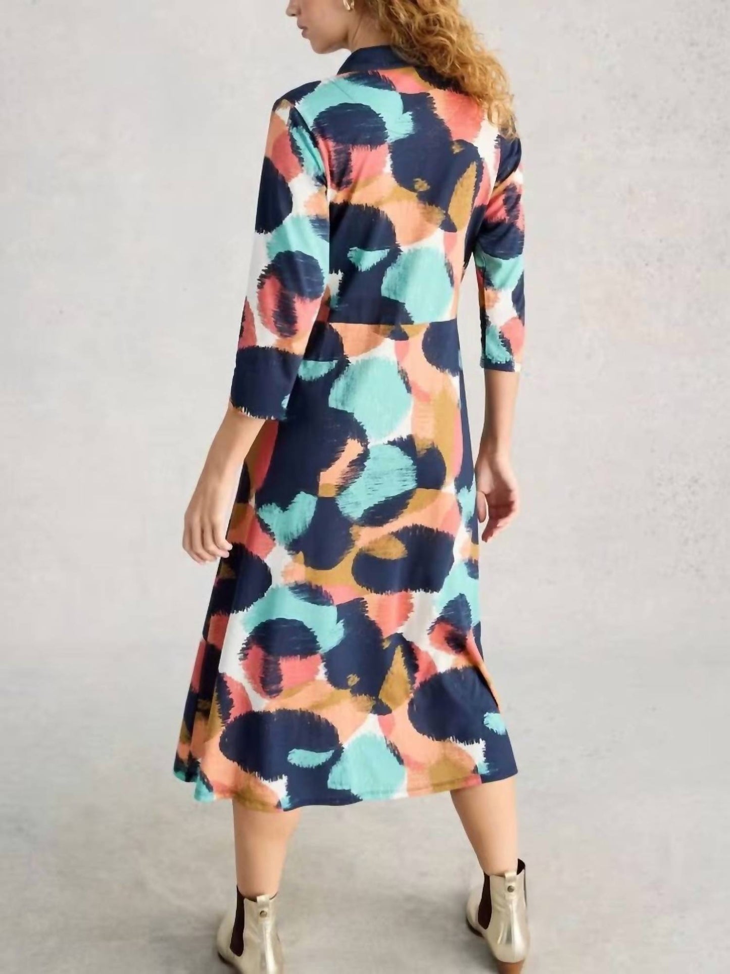 Rua Jersey Shirt Dress