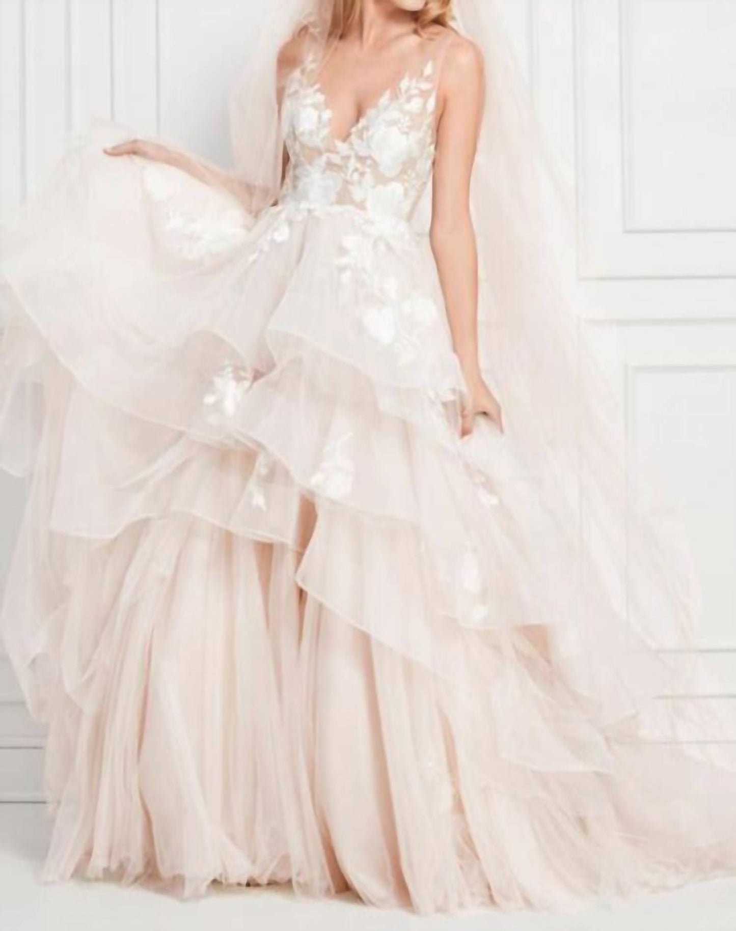 Montgomery Stufenrock Brautkleid
