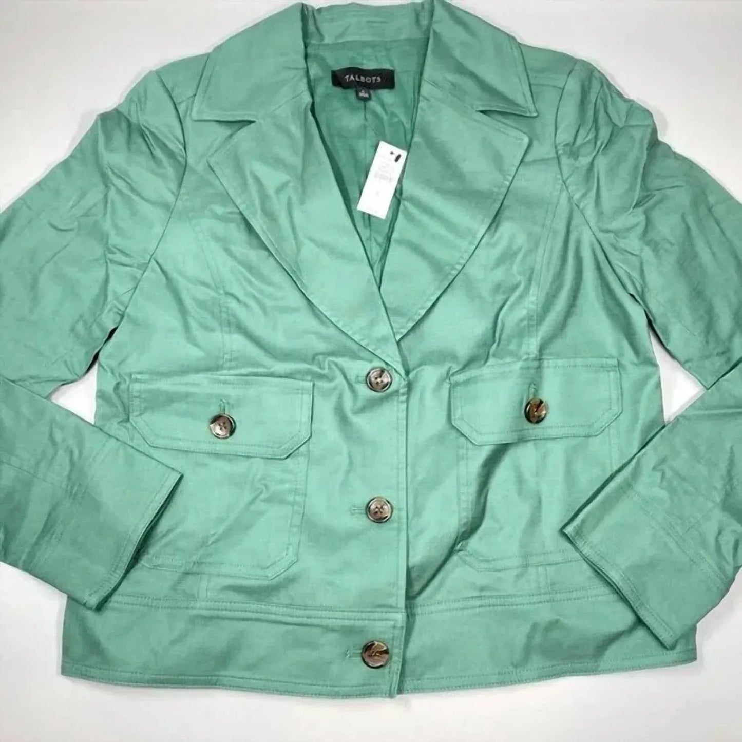 Women's Patch Pockets Cropped Jacket