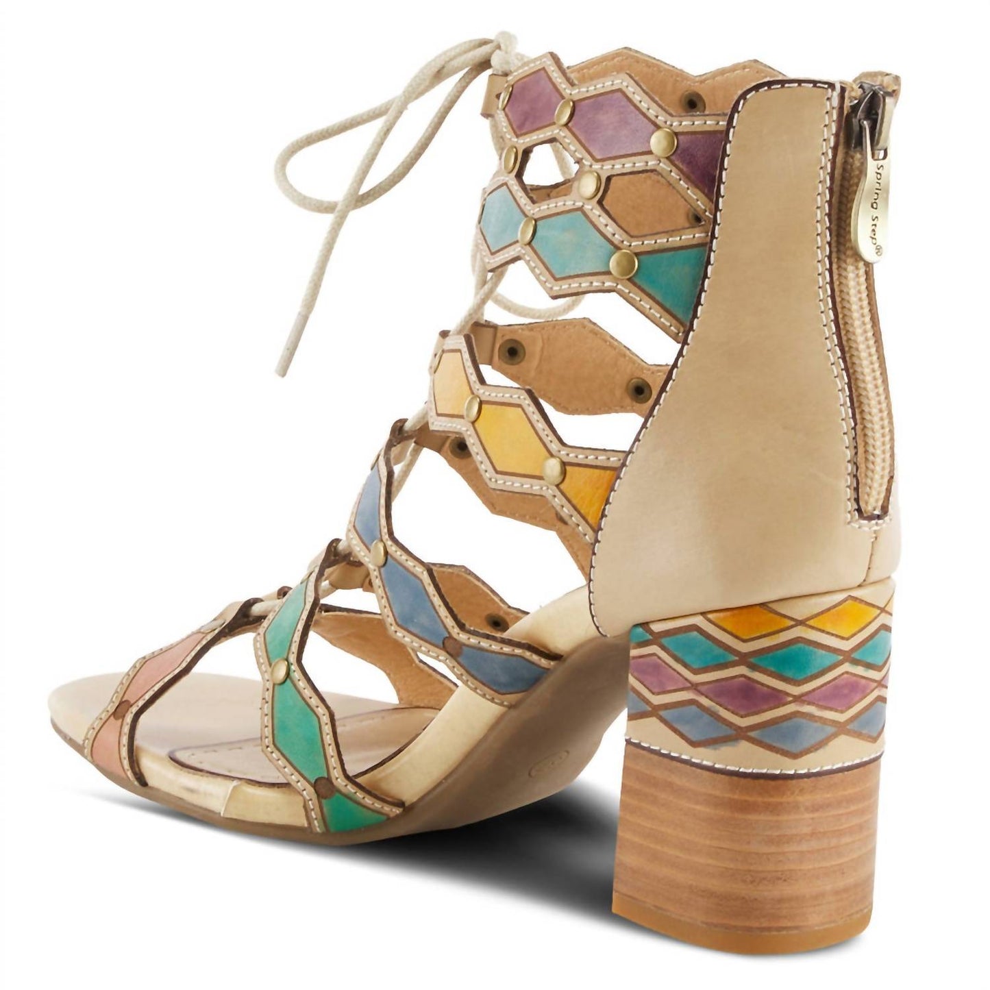 Art-Déco-Sandalen für Damen